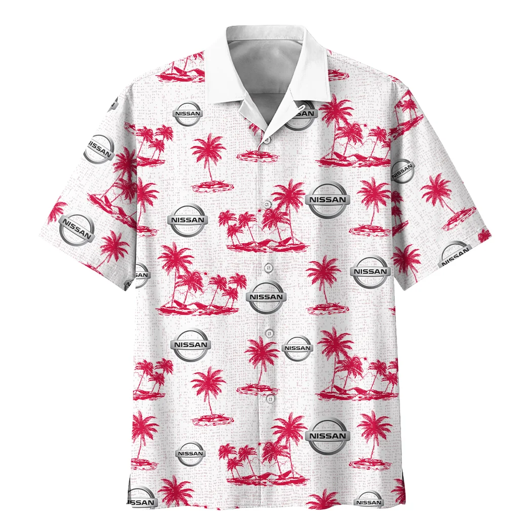 Nissan Hawaiian Shirt Tropical Style, Speed Legend Button Shirt HVN1536NI