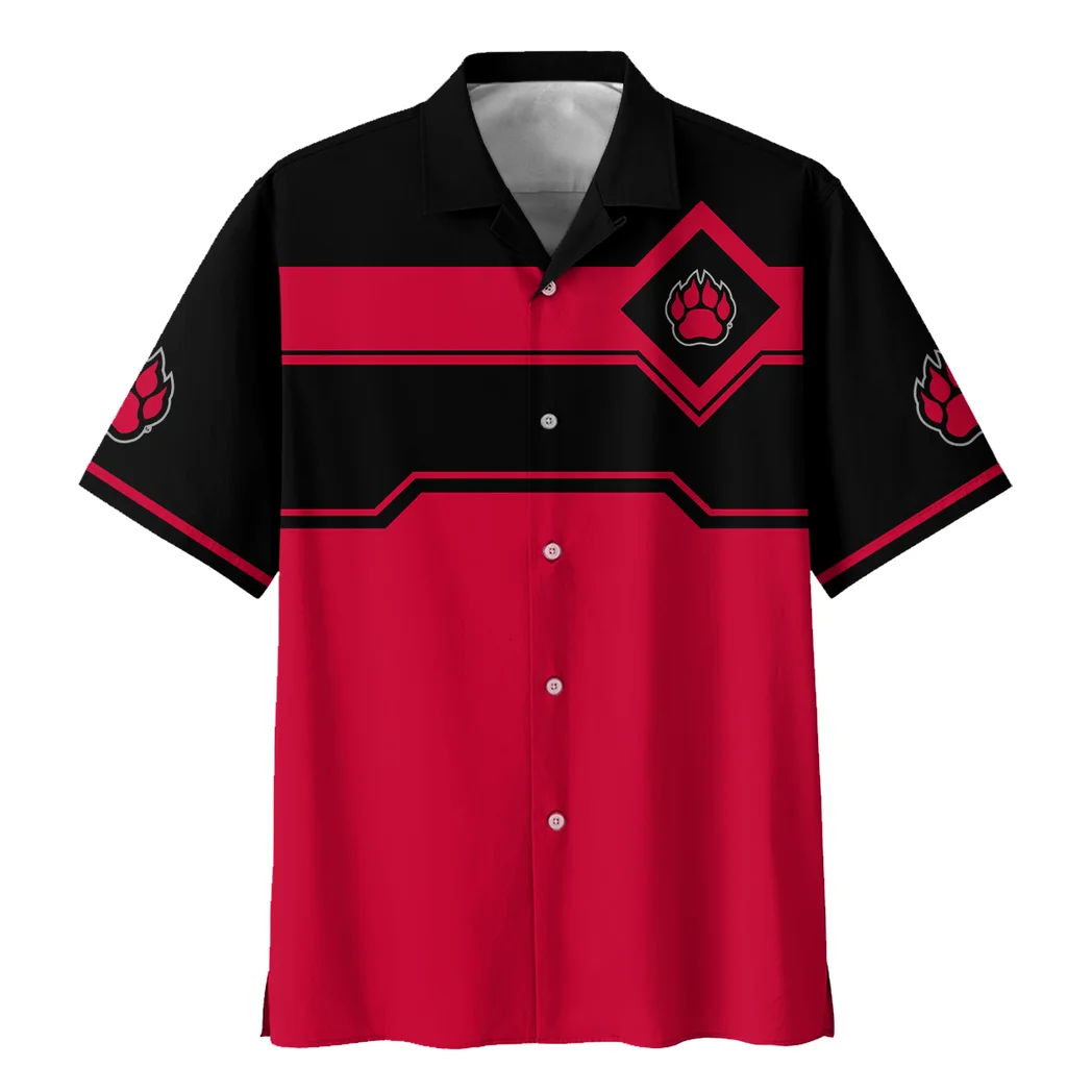 Northern Illinois Huskies Hawaiian Shirt Logo Print, Summer Spirit Button Shirt HVN1469NI