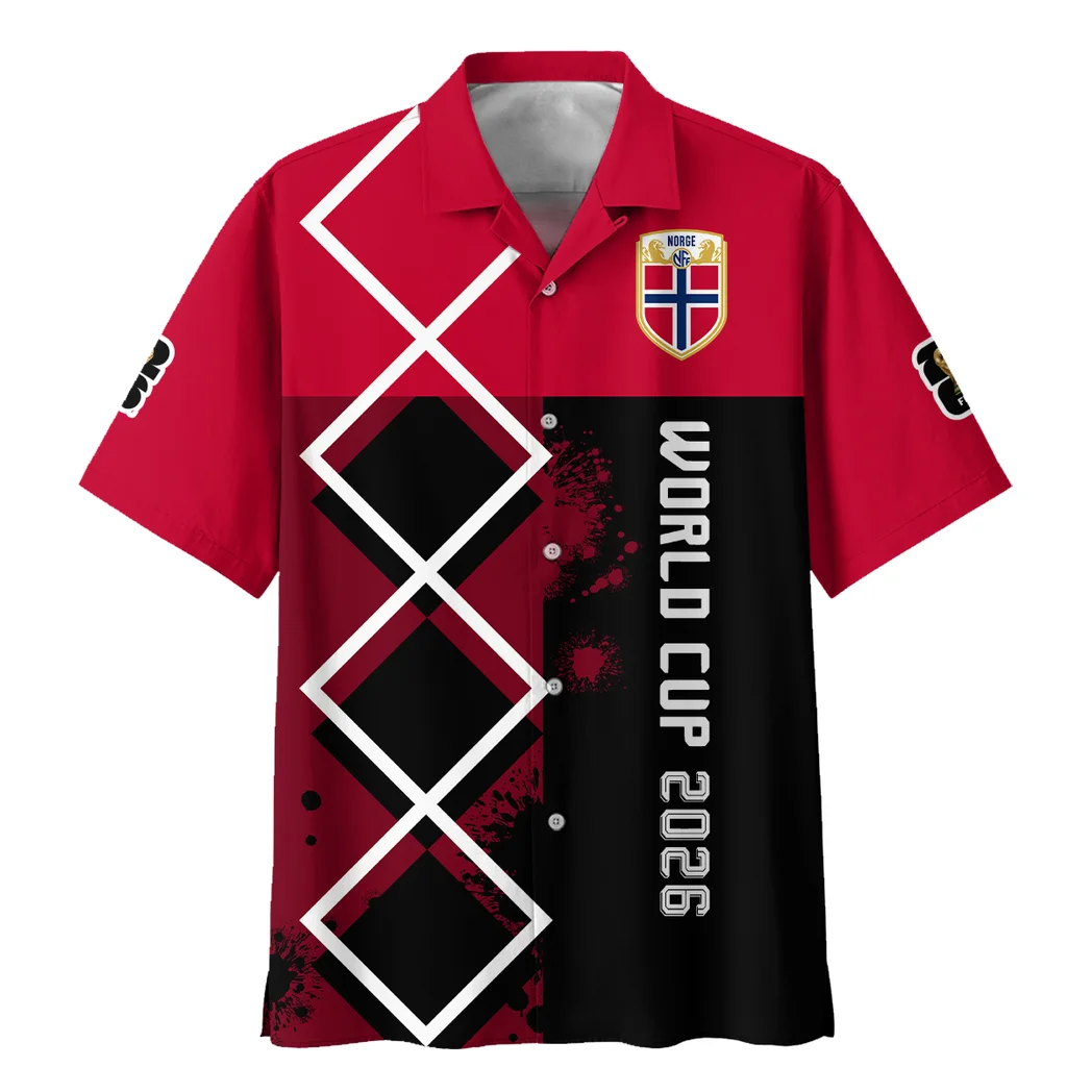 Norway Hawaiian Shirt FIFA World Cup 26 Limited Edition, Fan Vibe Button Shirt HVN1589NO