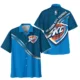 Oklahoma City Thunder Hawaiian Shirt Fan Edition Design, Stadium Energy Button Shirt HVN1577OCT