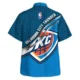 Oklahoma City Thunder Hawaiian Shirt Fan Edition Design, Stadium Energy Button Shirt HVN1577OCT