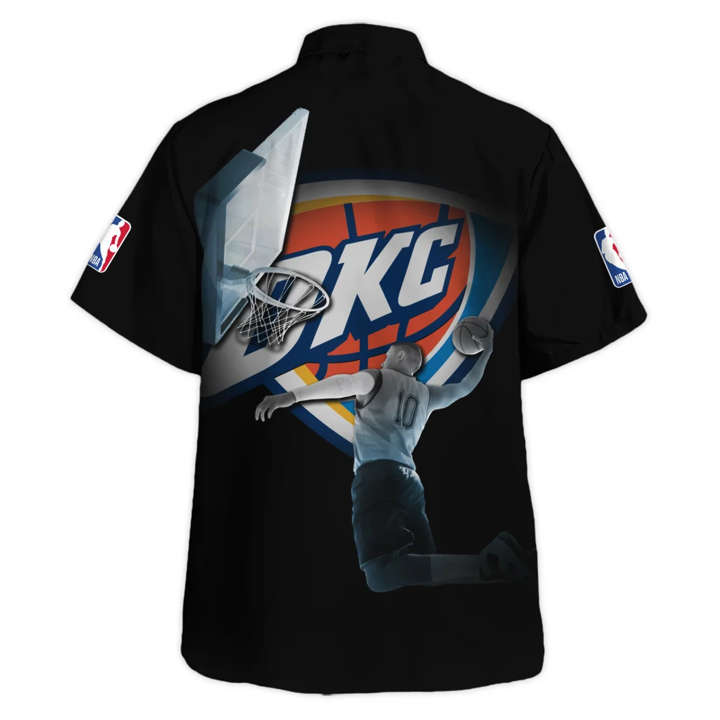 Oklahoma City Thunder Hawaiian Shirt, Match Day Button Shirt HVN1529OCT