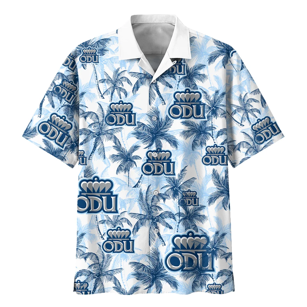 Old Dominion Monarchs Hawaiian Shirt Logo Print, Sport Culture Button Shirt HVN1468OD