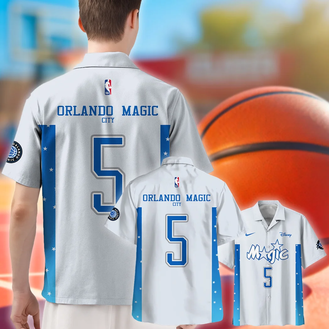 Orlando Magic Hawaiian Shirt Exclusive Logo, Celebration Spirit Button Shirt HVN1533OM