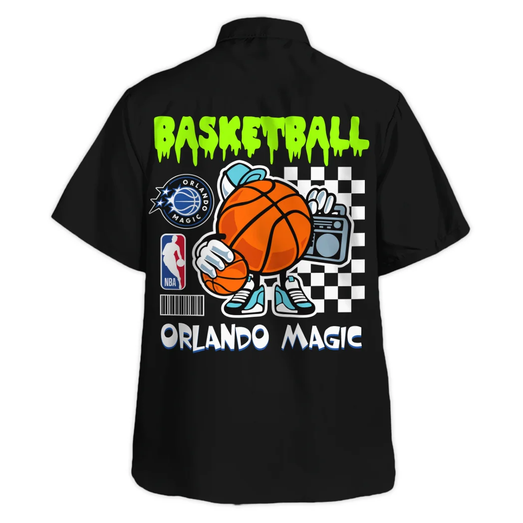 Orlando Magic Hawaiian Shirt Exclusive Logo, Everyday Spirit Button Shirt HVN1531OM