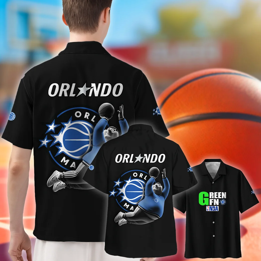 Orlando Magic Hawaiian Shirt Exclusive Logo, Sport Pride Button Shirt HVN1530OM