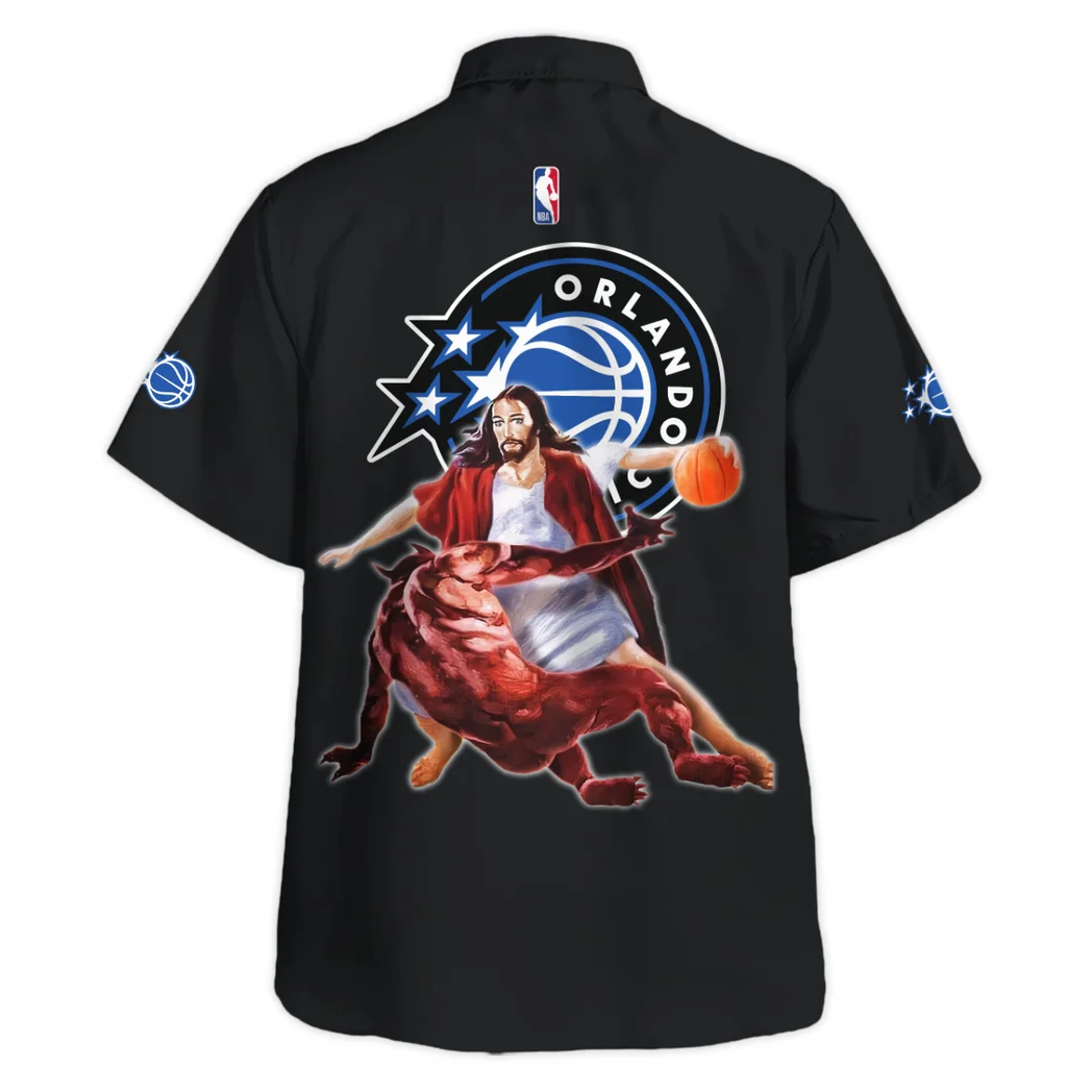 Orlando Magic Hawaiian Shirt Logo Print, Game Day Button Shirt HVN1532OM