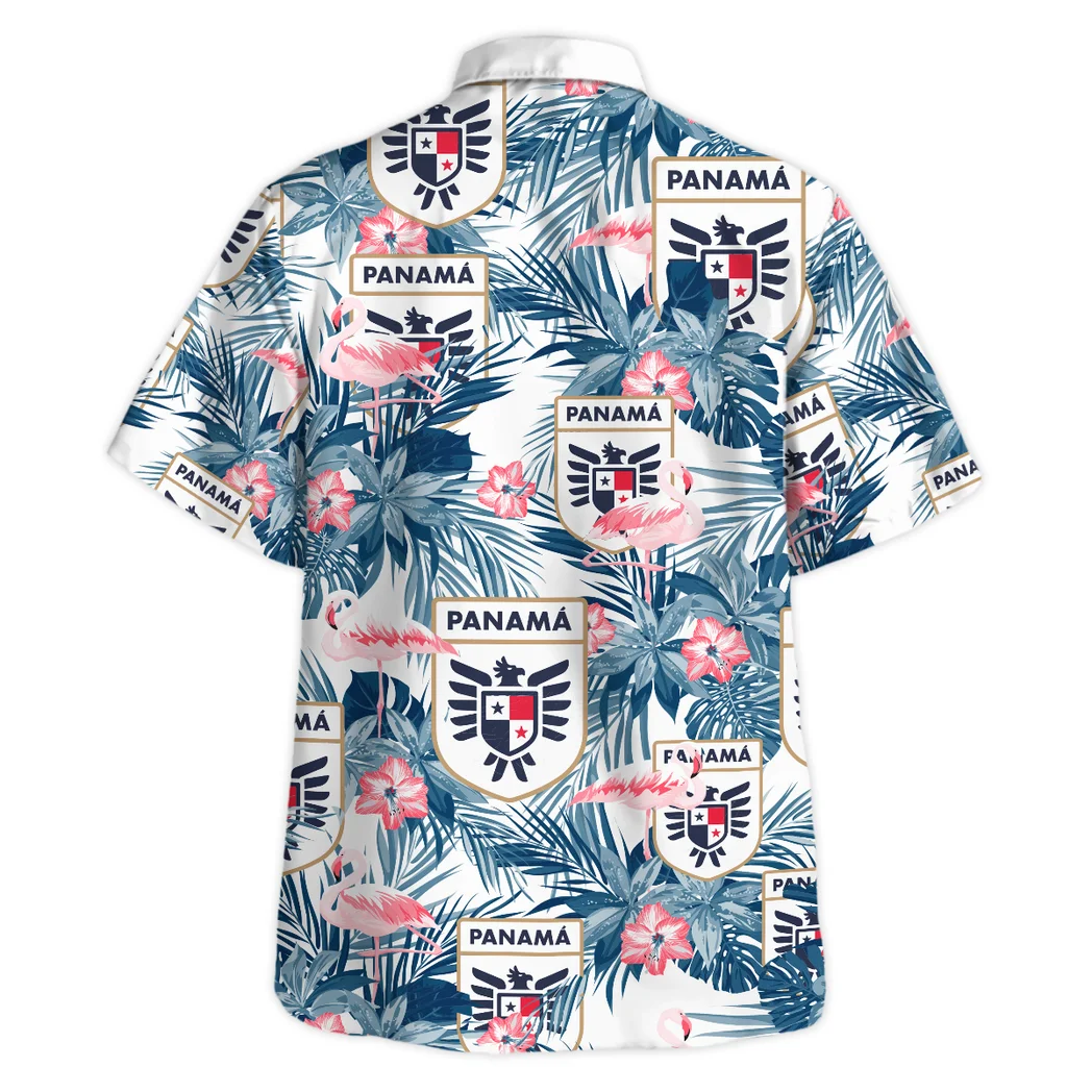 Panama Hawaiian Shirt FIFA World Cup 26 Tropical Style, Tailgate Vibe Button Shirt HVN1587PA
