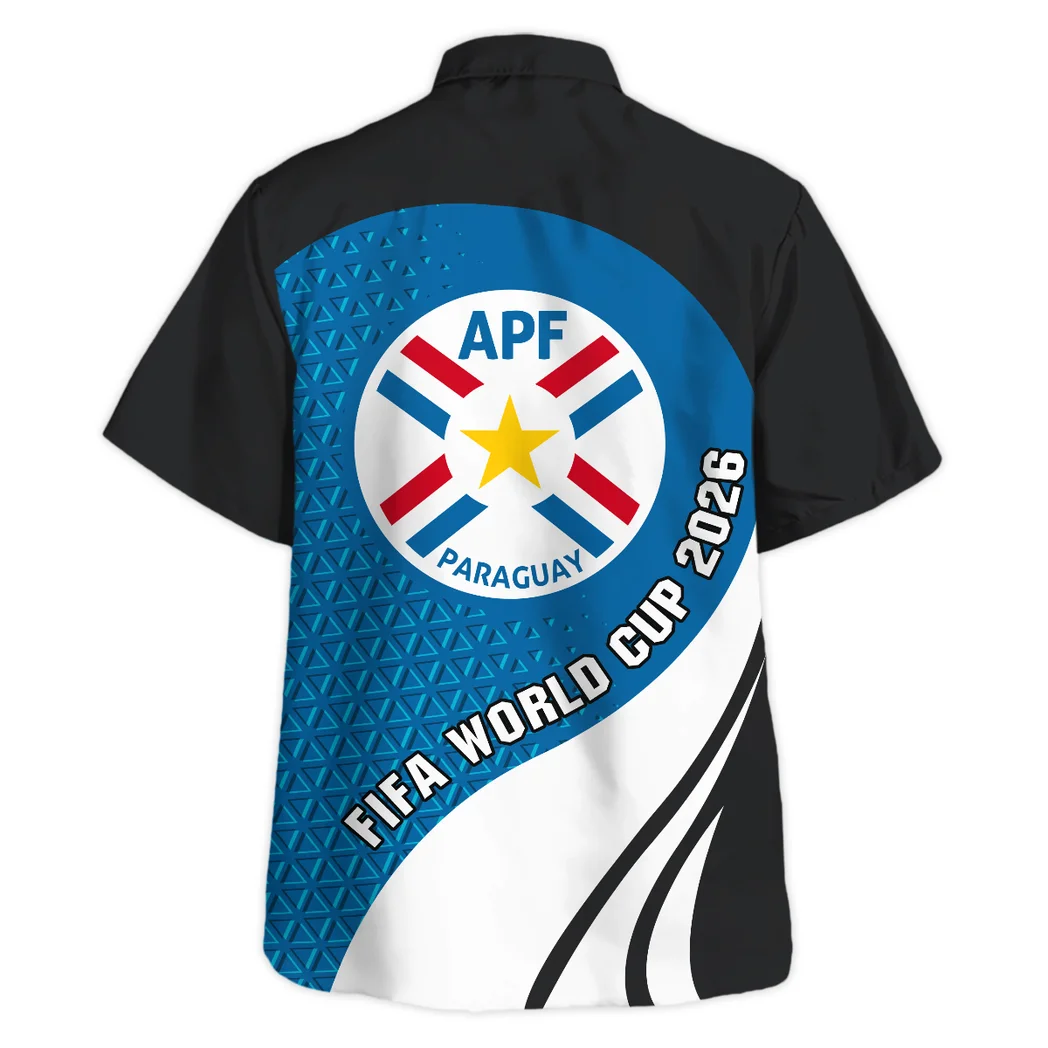 Paraguay Hawaiian Shirt FIFA World Cup 26 Limited Edition, Everyday Fan Button Shirt HVN1583PR