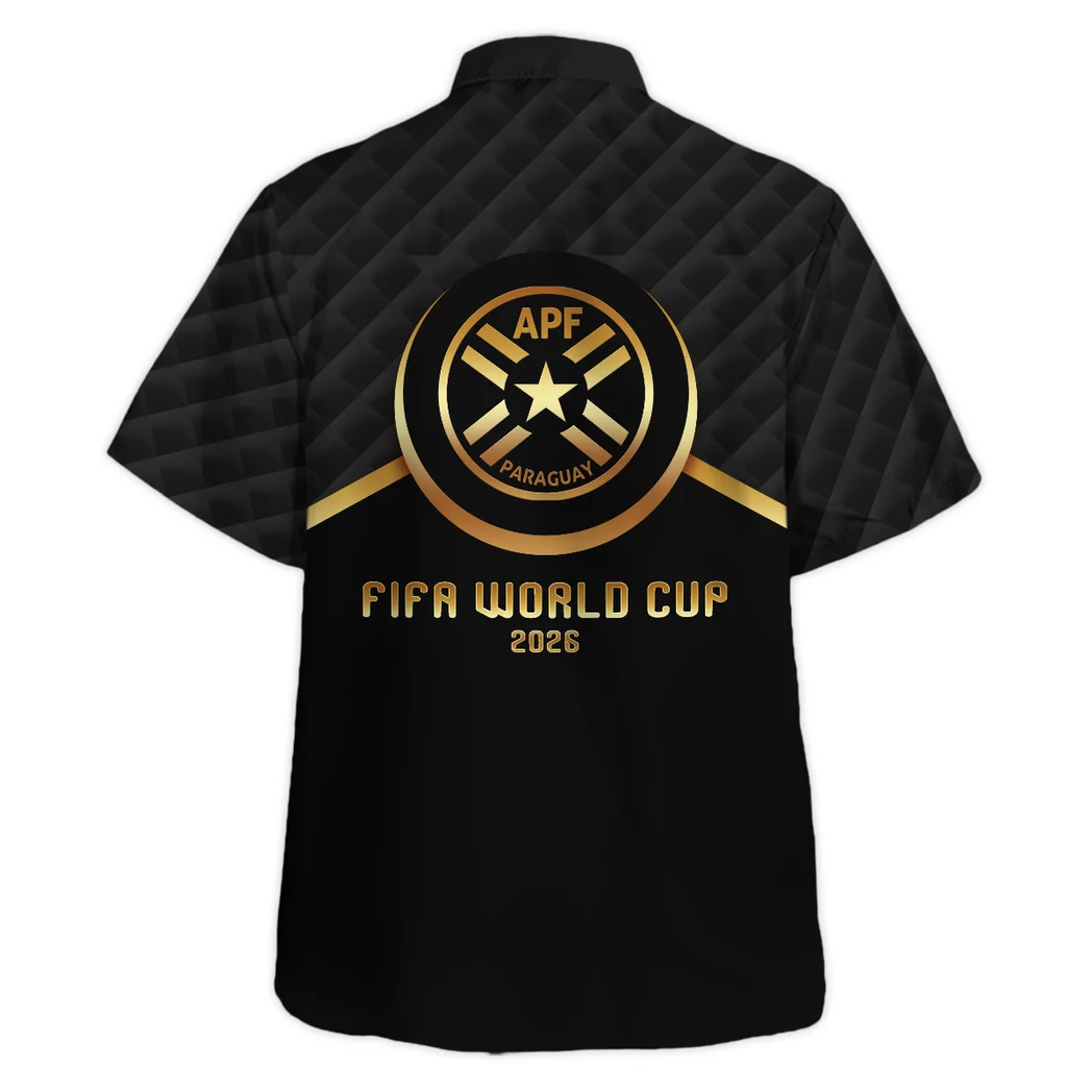 Paraguay Hawaiian Shirt FIFA World Cup 26 Limited Edition, Stadium Energy Button Shirt HVN1582PR