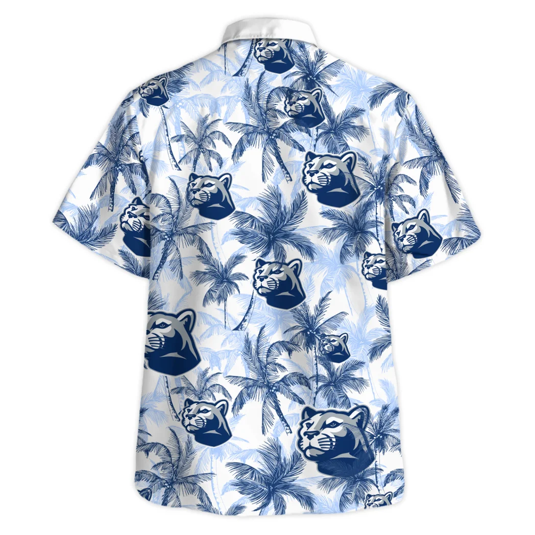 Penn State Nittany Lions Hawaiian Shirt Logo Print, Fan Lifestyle Button Shirt HVN1468PS