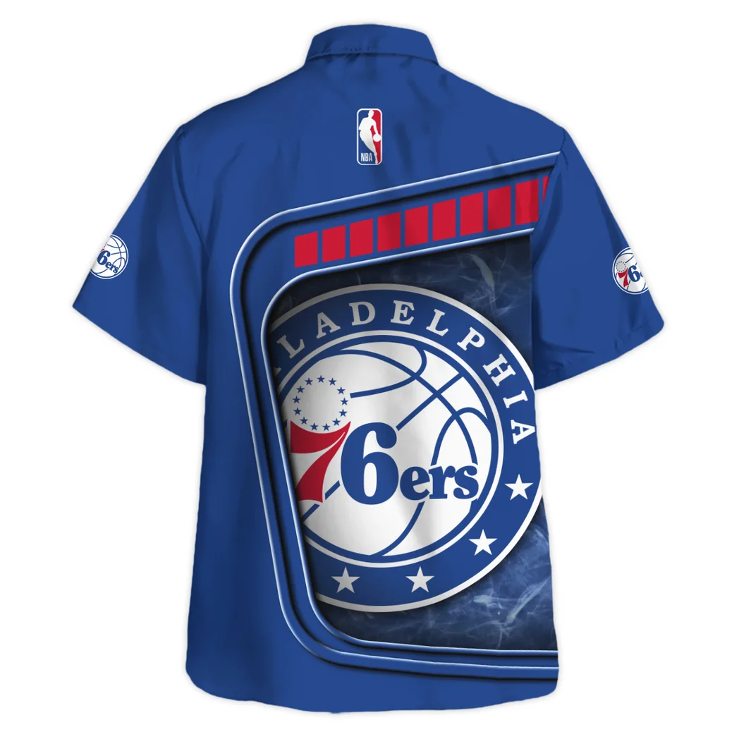 Philadelphia 76ers Hawaiian Shirt Excluisve Logo, Sport Passion Button Shirt HVN1527PH