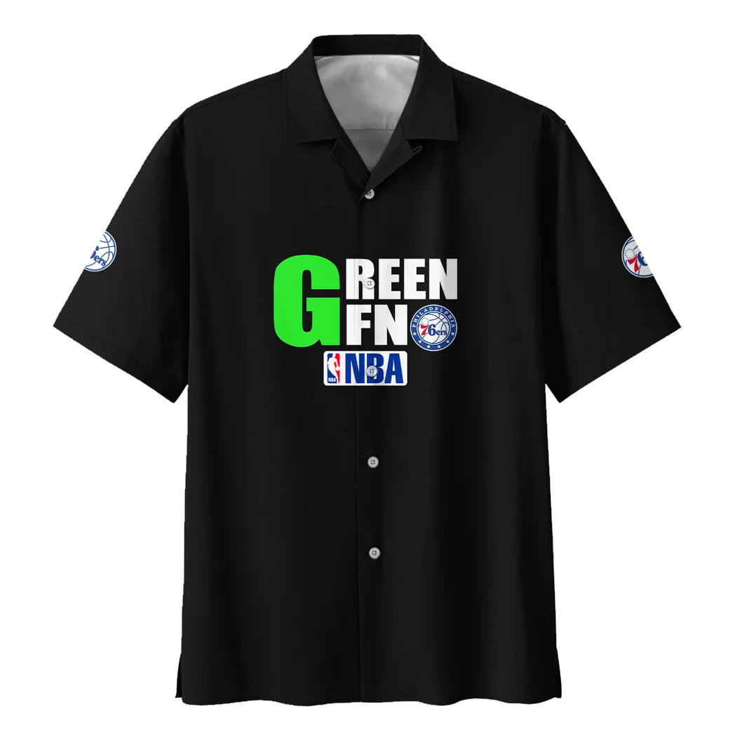 Philadelphia 76ers Hawaiian Shirt Exclusive Logo, Everyday Spirit Button Shirt HVN1530PH