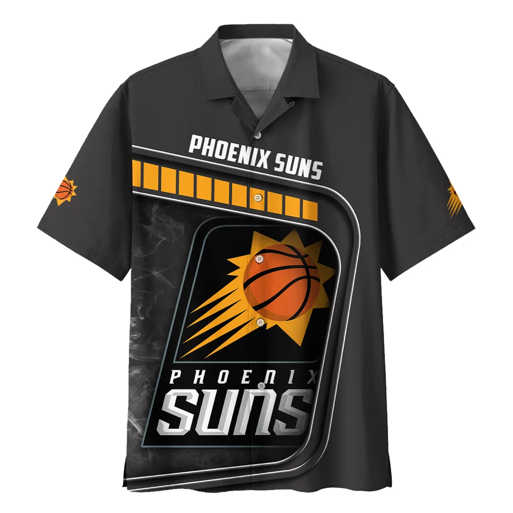 Phoenix Suns Hawaiian Shirt Excluisve Logo, Summer Match Button Shirt HVN1527PS
