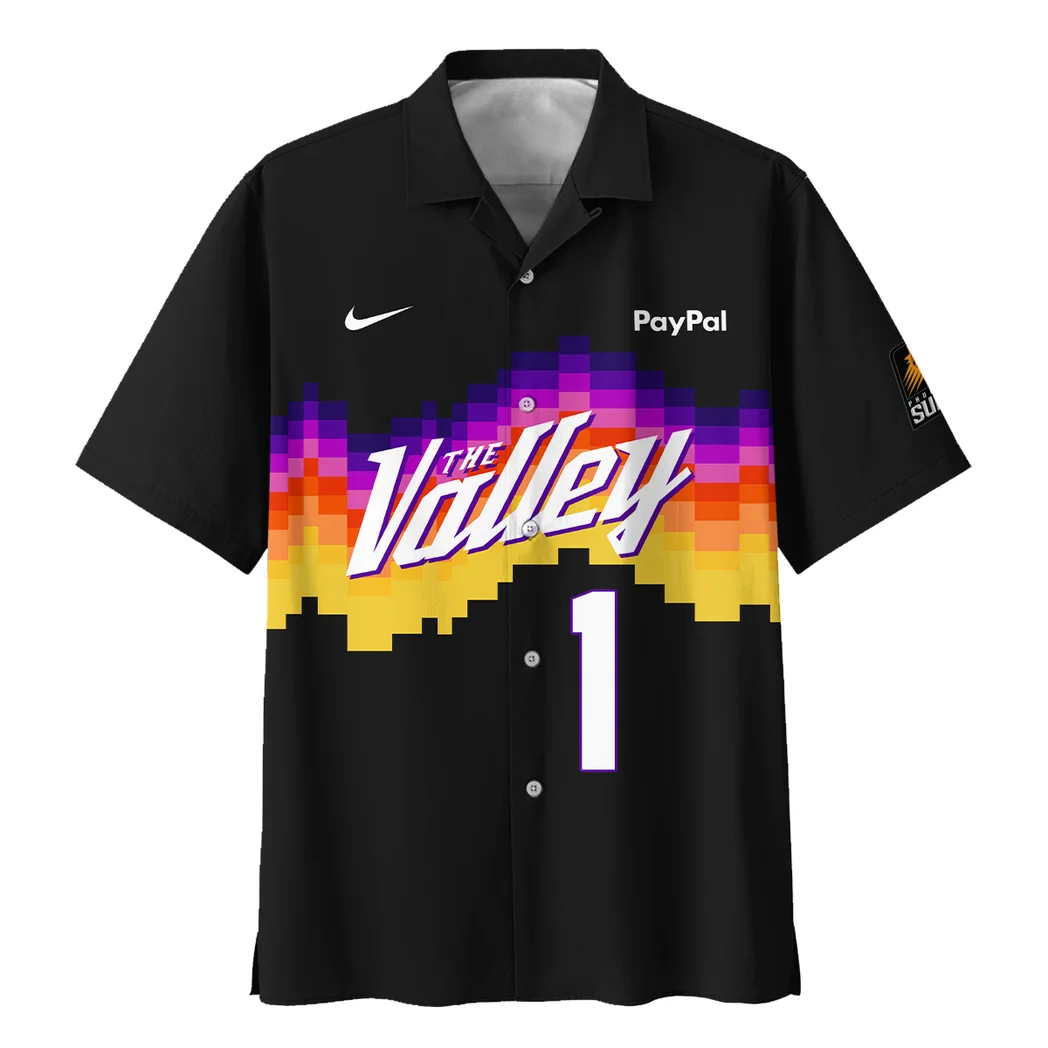 Phoenix Suns Hawaiian Shirt Exclusive Logo, Tropical Match Day Shirt HVN1533PS
