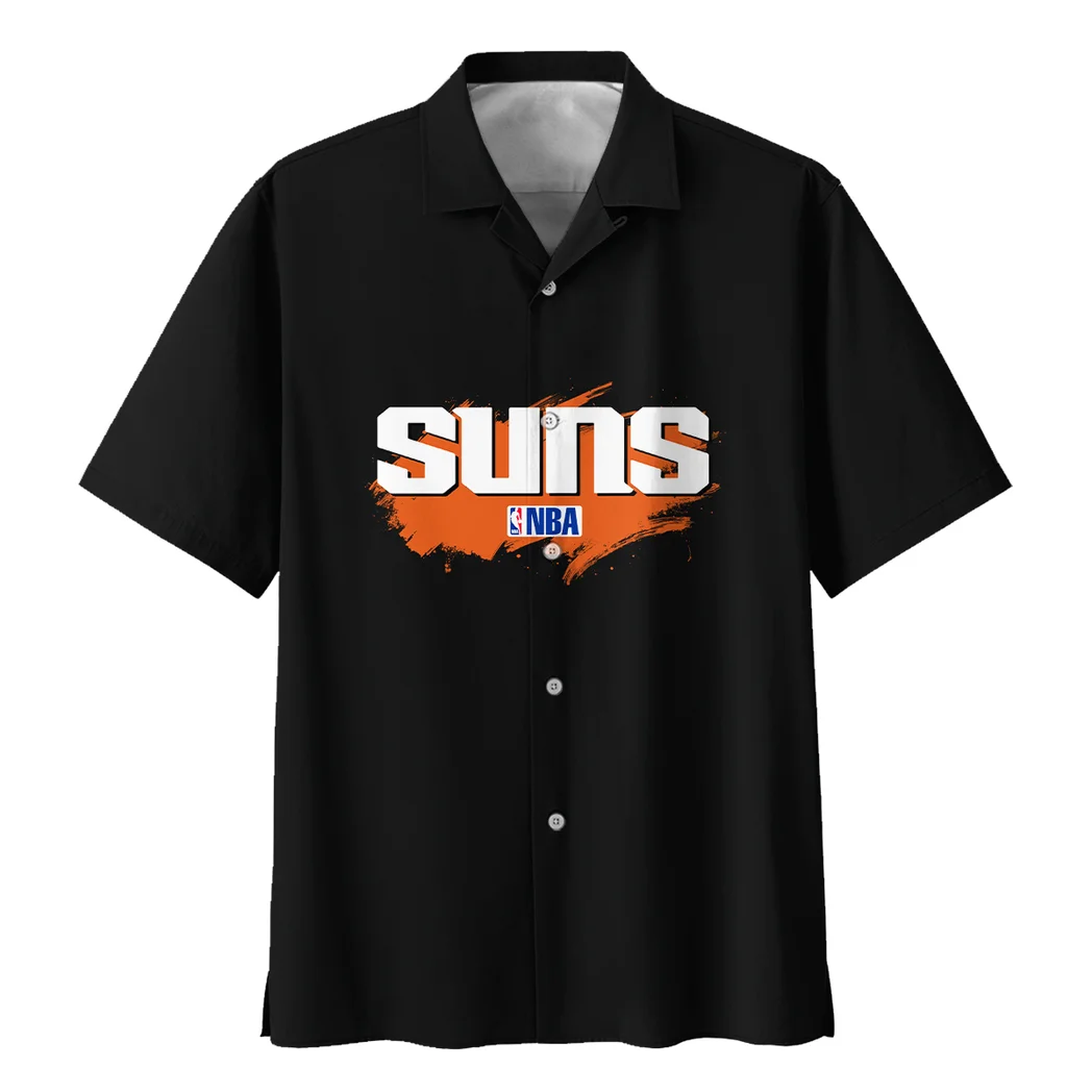 Phoenix Suns Hawaiian Shirt Exclusive Logo, Tropical Supporter Button Shirt HVN1531PS