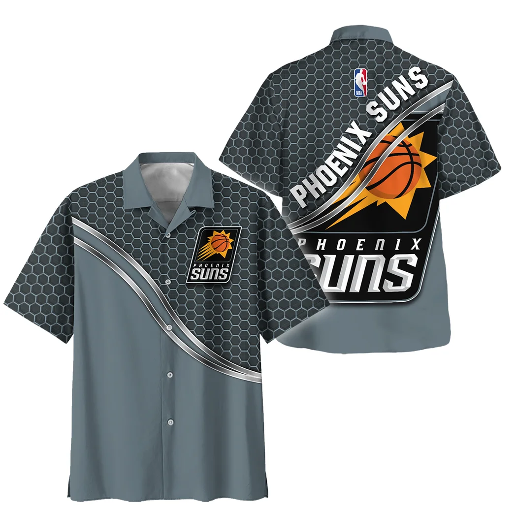 Phoenix Suns Hawaiian Shirt Fan Edition Design, Bold Spirit Button Shirt HVN1577PS