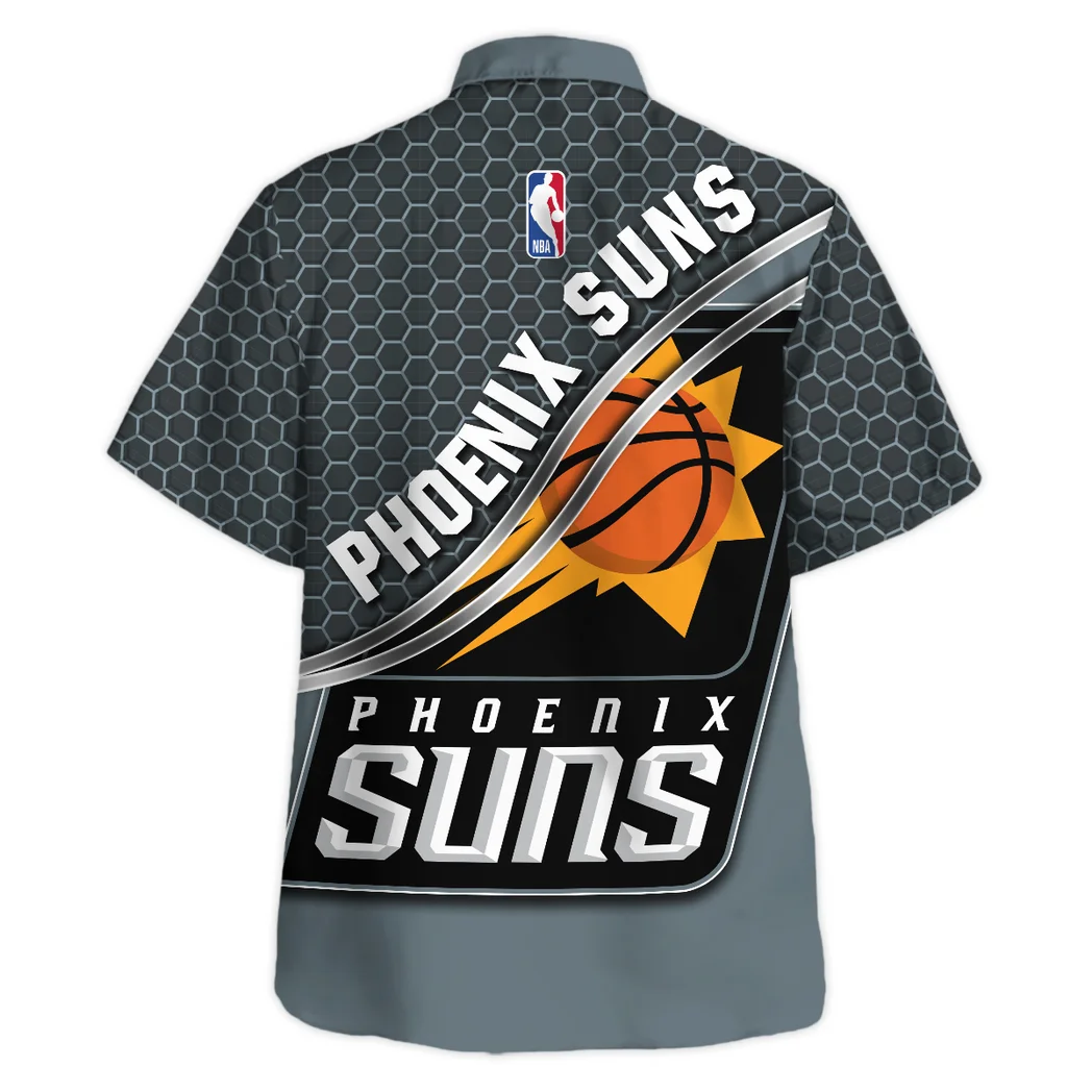 Phoenix Suns Hawaiian Shirt Fan Edition Design, Bold Spirit Button Shirt HVN1577PS