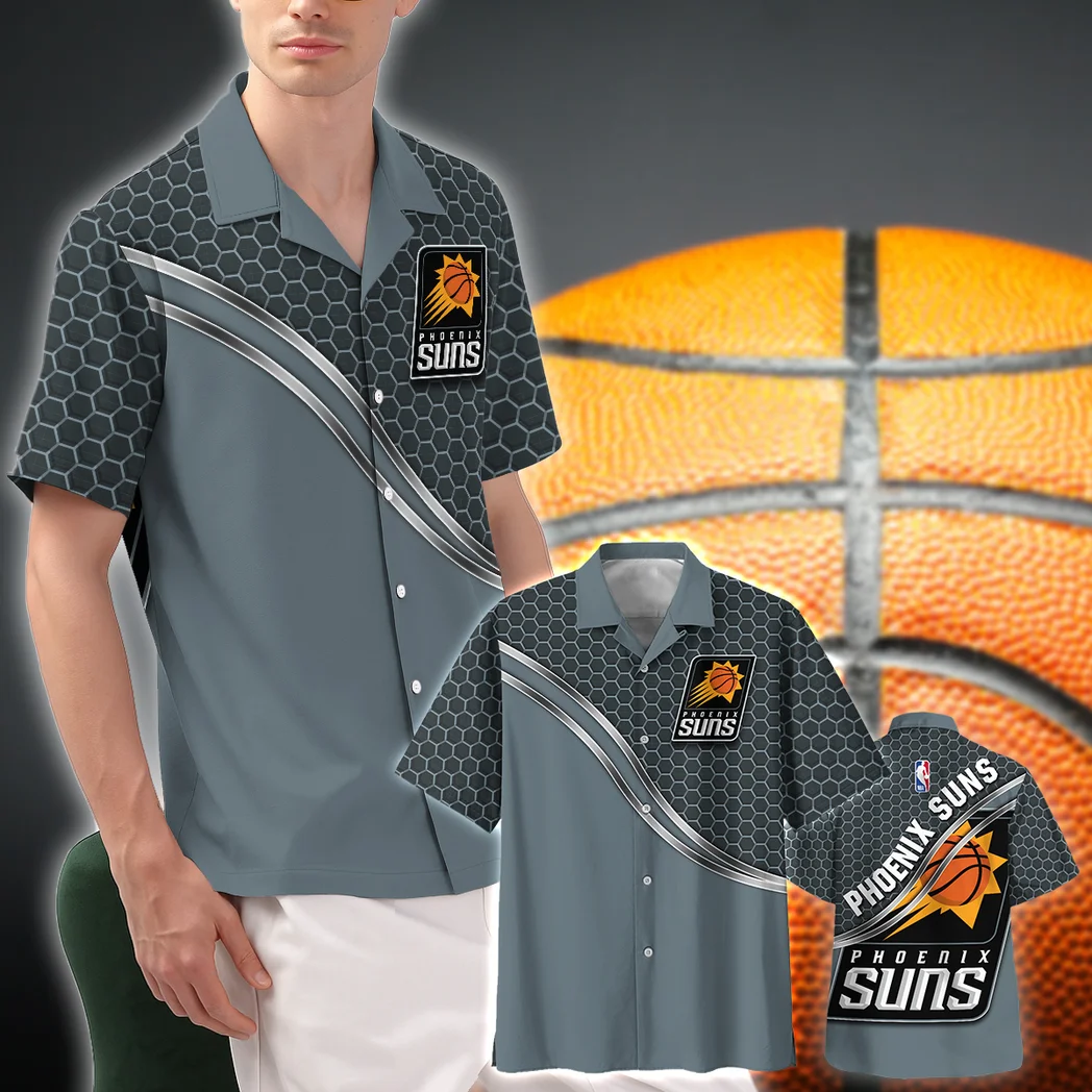 Phoenix Suns Hawaiian Shirt Fan Edition Design, Bold Spirit Button Shirt HVN1577PS