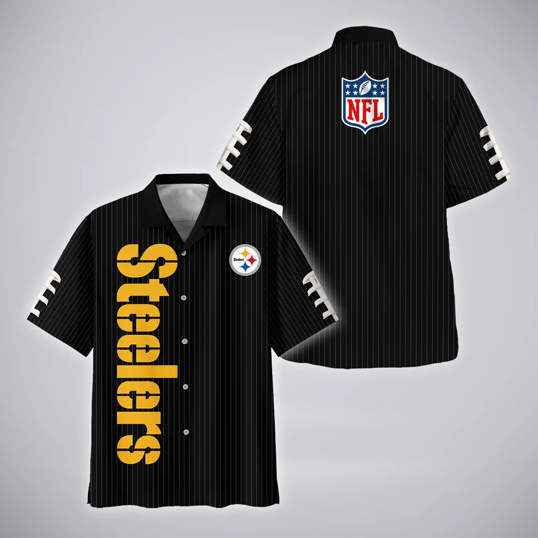 Pittsburgh Steelers Hawaiian Shirt, Stadium Energy Button Shirt HVN1424PS