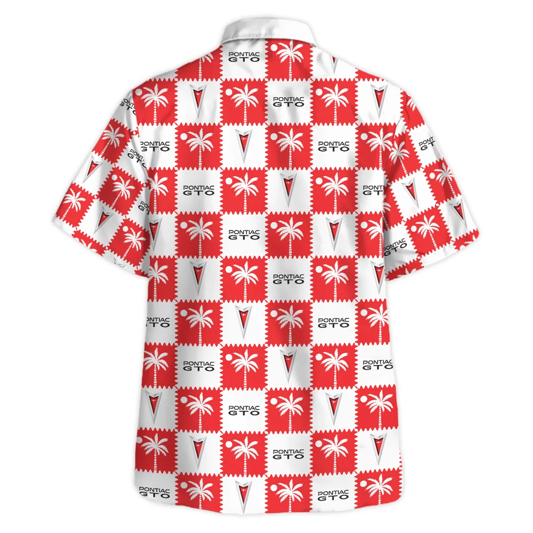 Pontiac Gto Hawaiian Shirt Logo Exclusive, Drift-Ready Button Shirt HVN1540PG