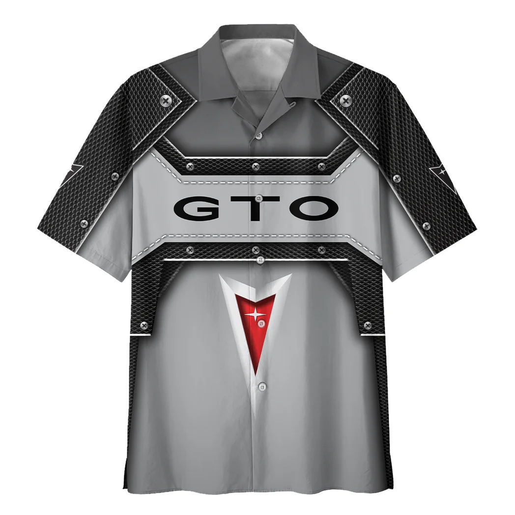 Pontiac Gto Hawaiian Shirt, Motorsport Vibe Button Shirt HVN1401PG