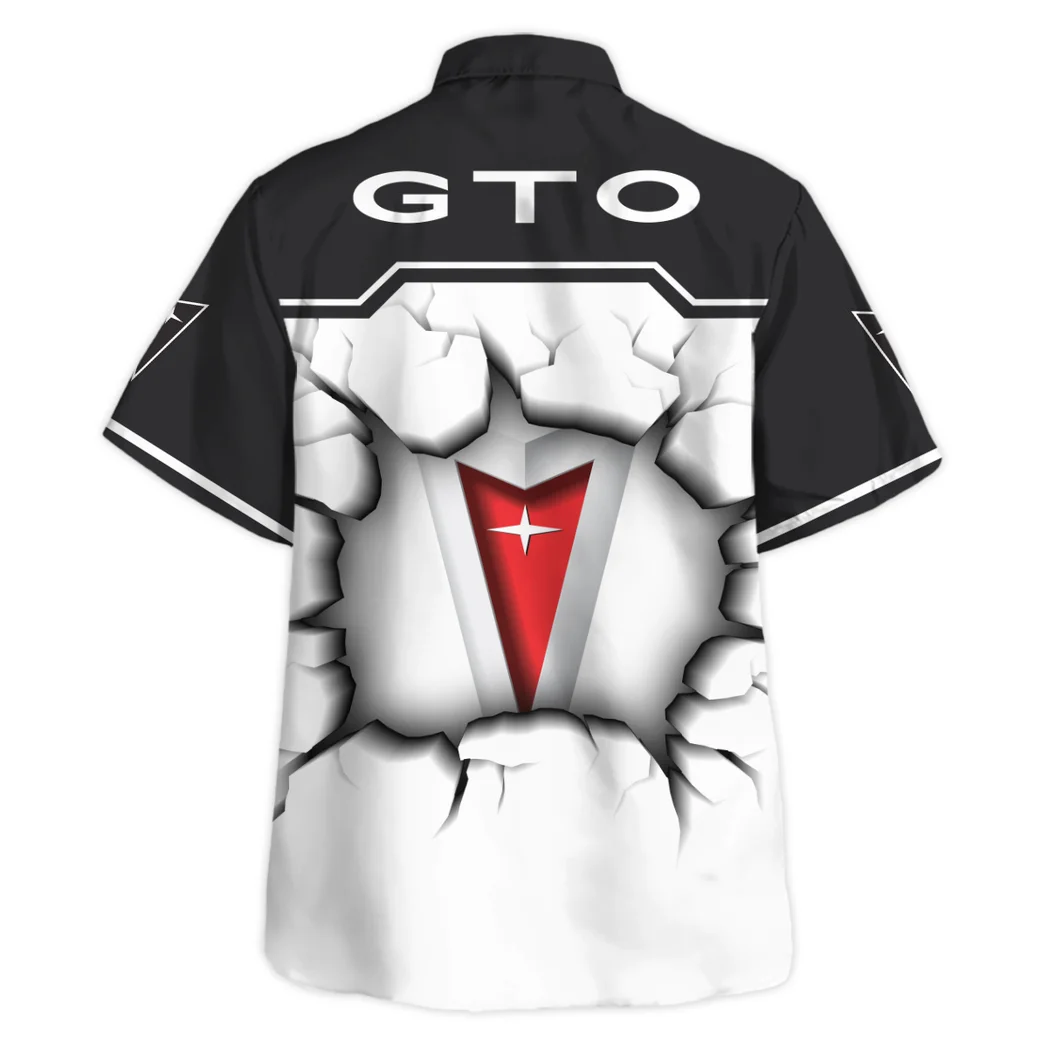 Pontiac Gto Hawaiian Shirt, Road Life Button Shirt HVN1400PG