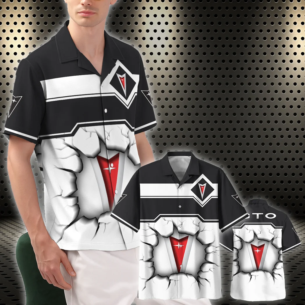 Pontiac Gto Hawaiian Shirt, Road Life Button Shirt HVN1400PG