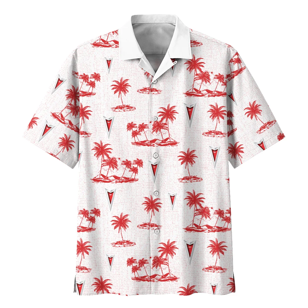 Pontiac Gto Hawaiian Shirt Tropical Style, Hot Rod Button Shirt HVN1536PG