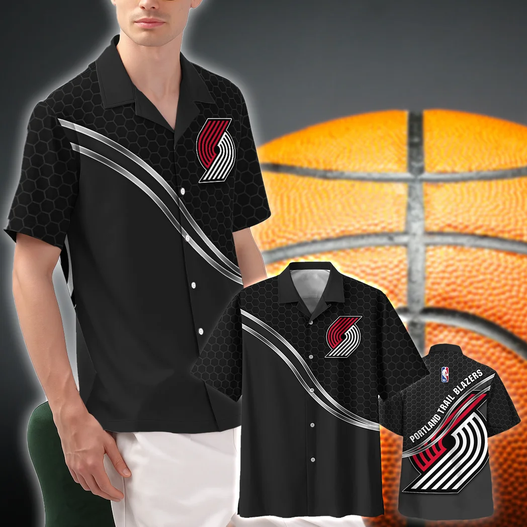 Portland Trail Blazers Hawaiian Shirt Fan Edition Design, Everyday Fan Button Shirt HVN1577PTB