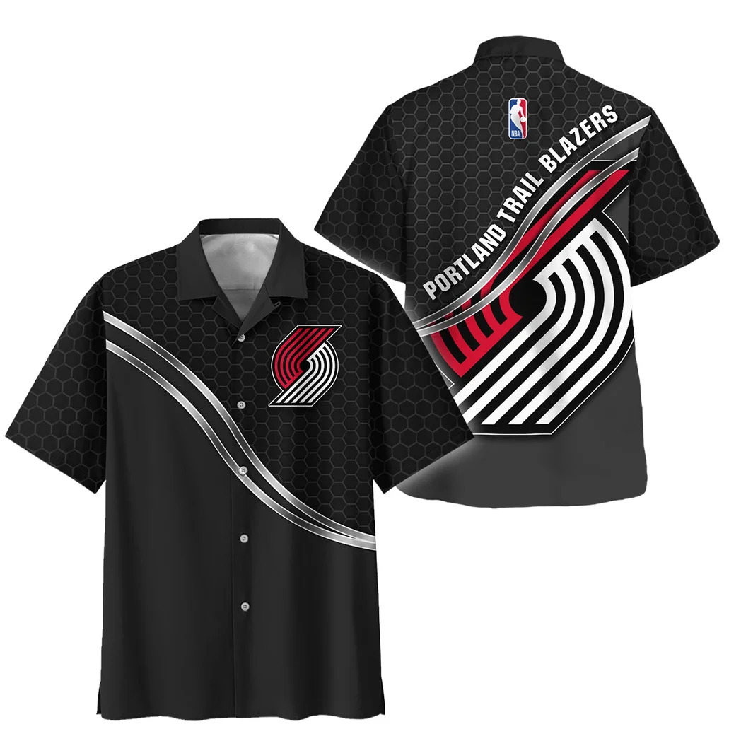Portland Trail Blazers Hawaiian Shirt Fan Edition Design, Everyday Fan Button Shirt HVN1577PTB