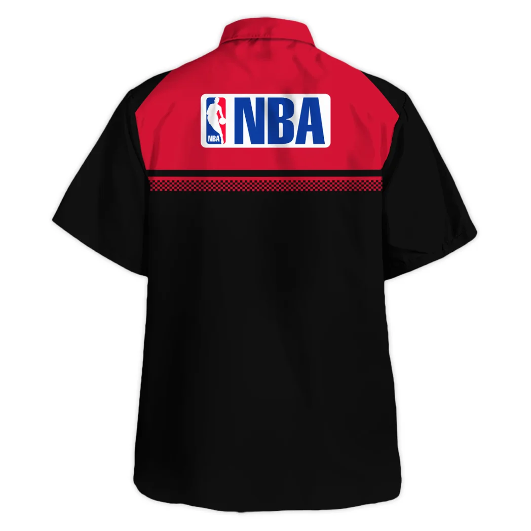 Portland Trail Blazers Hawaiian Shirt Logo Print, Everyday Fan Button Shirt HVN1528PTB