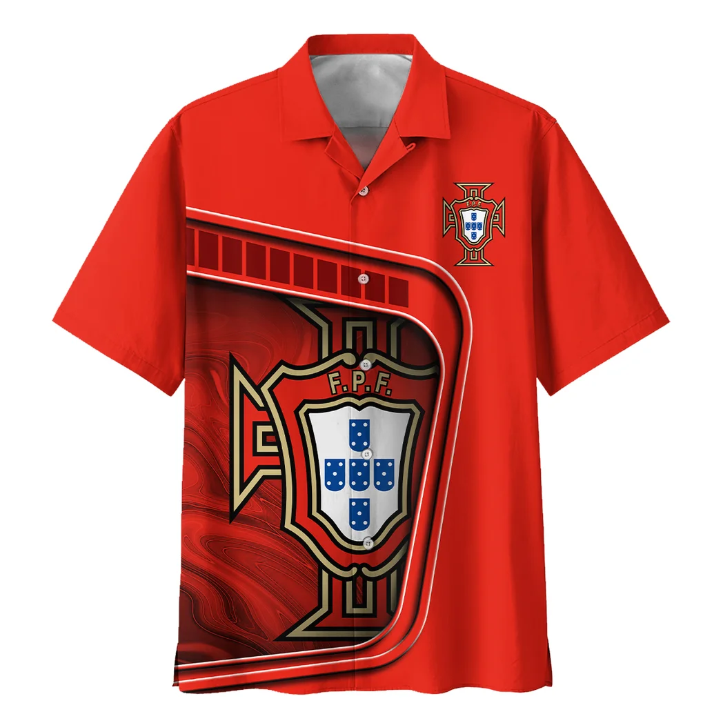 Portugal FIFA World Cup 2026 Hawaiian Shirt, Fan Vibe Button Shirt HVN1560PO