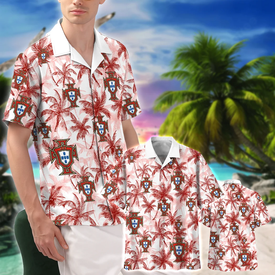 Portugal Hawaiian Shirt FIFA World Cup 26 Limited Edition, Celebration Spirit Button Shirt HVN1585PO