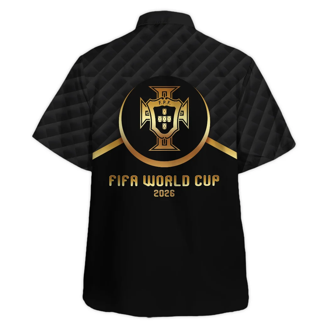 Portugal Hawaiian Shirt FIFA World Cup 26 Limited Edition, Fan Pride Button Shirt HVN1582PO