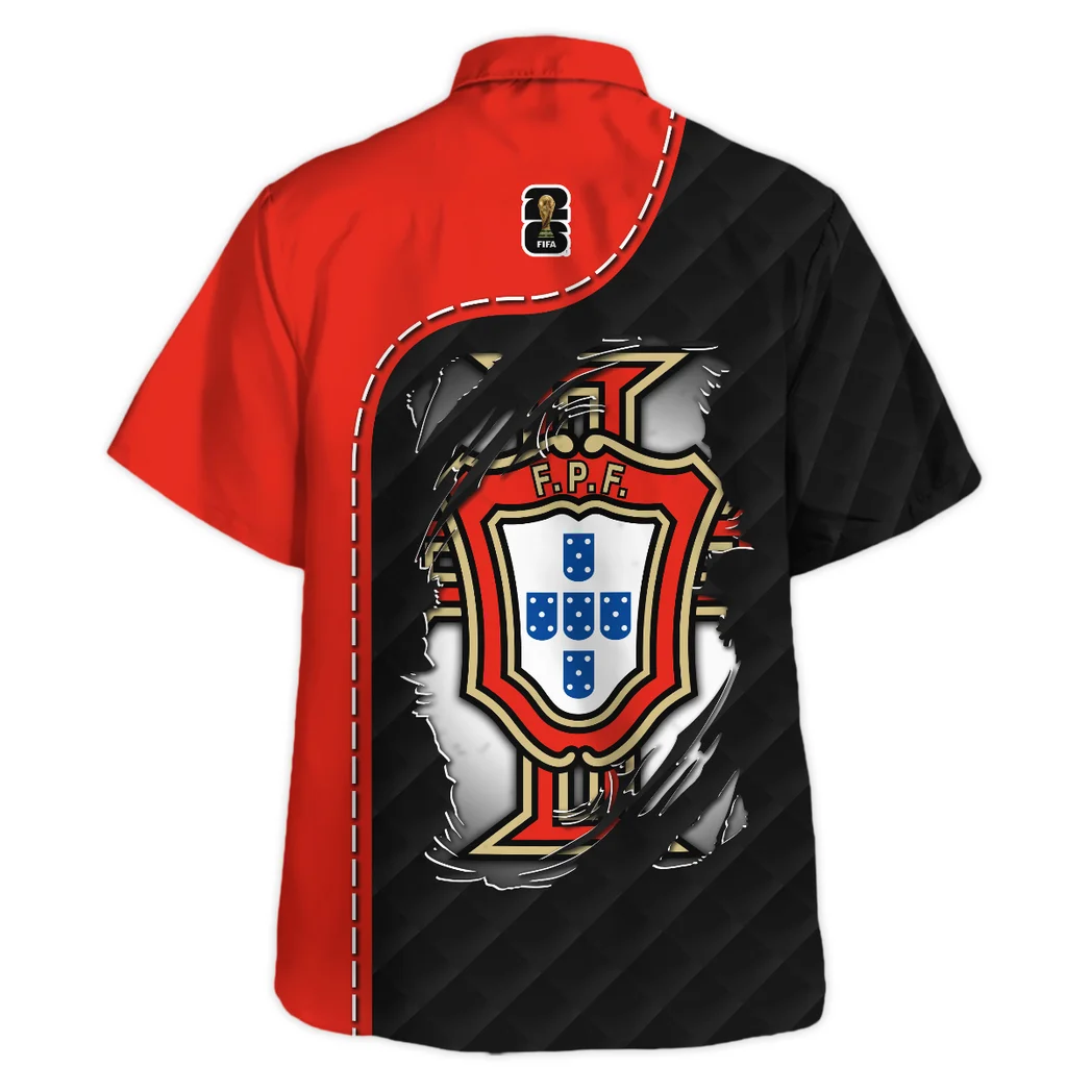 Portugal Hawaiian Shirt FIFA World Cup 26 Limited Edition, Fan Vibe Button Shirt HVN1584PO