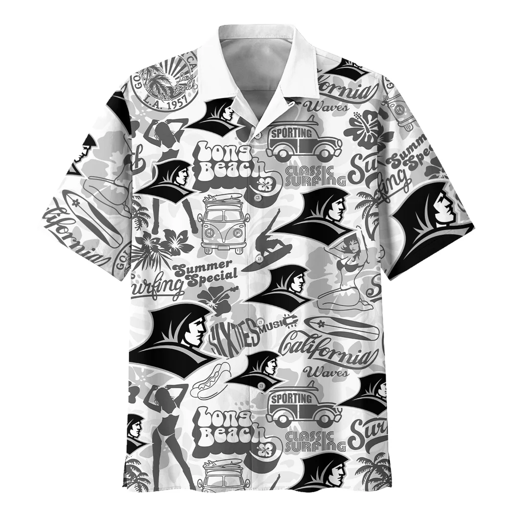 Providence Friars Hawaiian Shirt Logo Print, Fan Lifestyle Button Shirt HVN1467PF