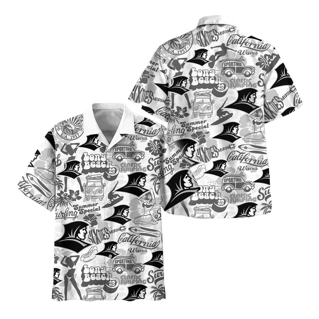 Providence Friars Hawaiian Shirt Logo Print, Fan Lifestyle Button Shirt HVN1467PF