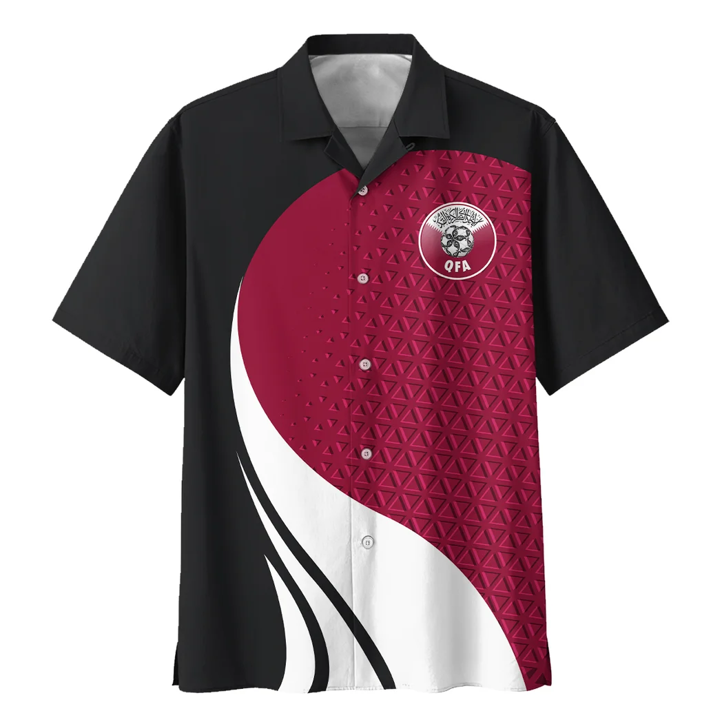 Qatar Hawaiian Shirt FIFA World Cup 26 Limited Edition, Tailgate Vibe Button Shirt HVN1583QA