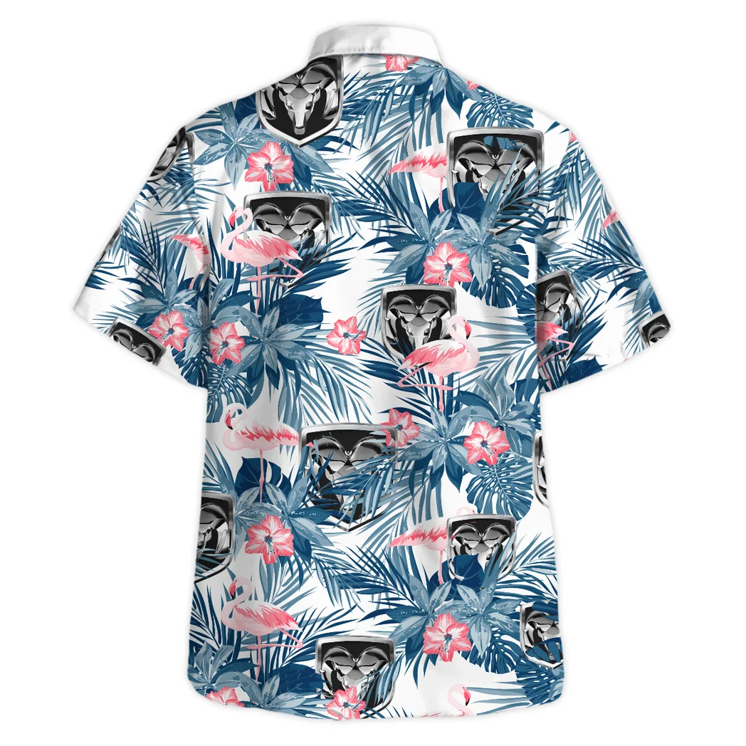 Ram Truck Hawaiian Shirt All Over Print, Custom Garage Button Shirt HVN1537RT