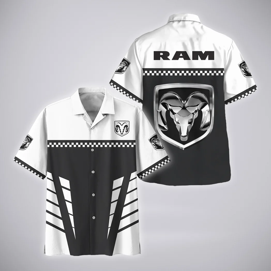 Ram Truck Hawaiian Shirt, Street-Ready Button Shirt HVN1385RT