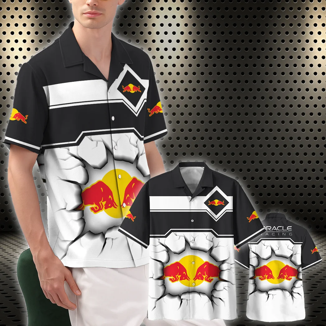 Red Bulls Hawaiian Shirt, Speed Legend Button Shirt HVN1400NY