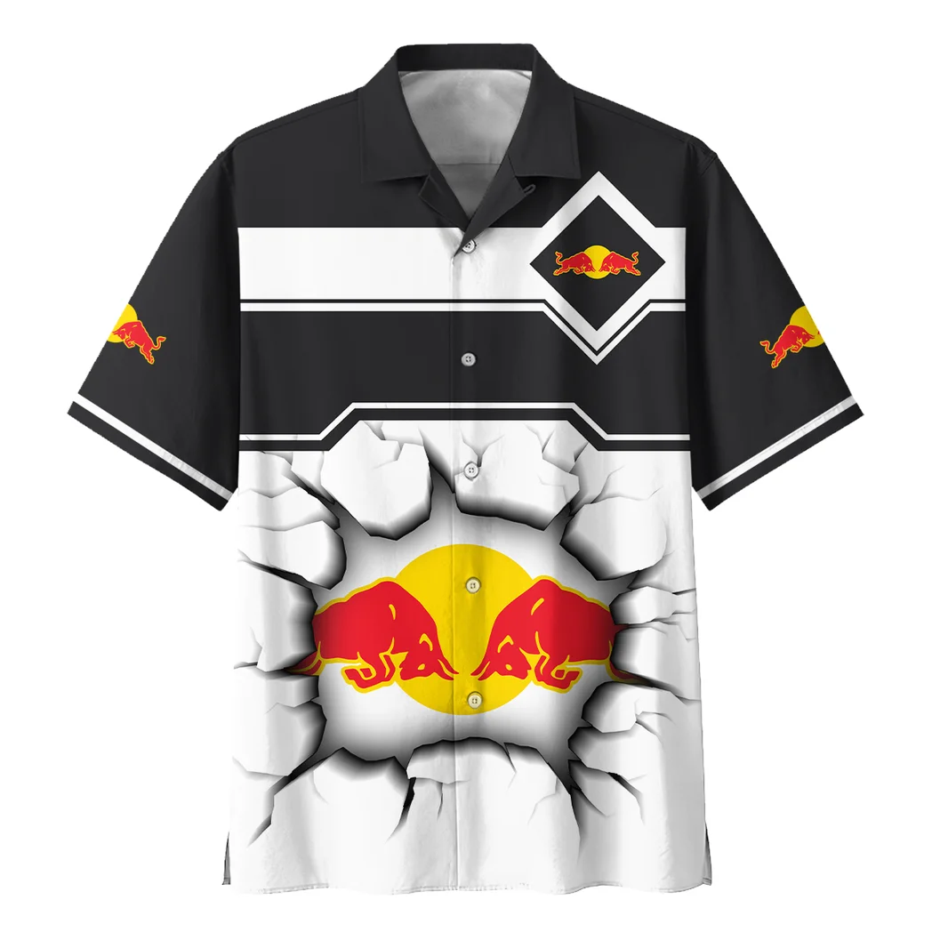Red Bulls Hawaiian Shirt, Speed Legend Button Shirt HVN1400NY