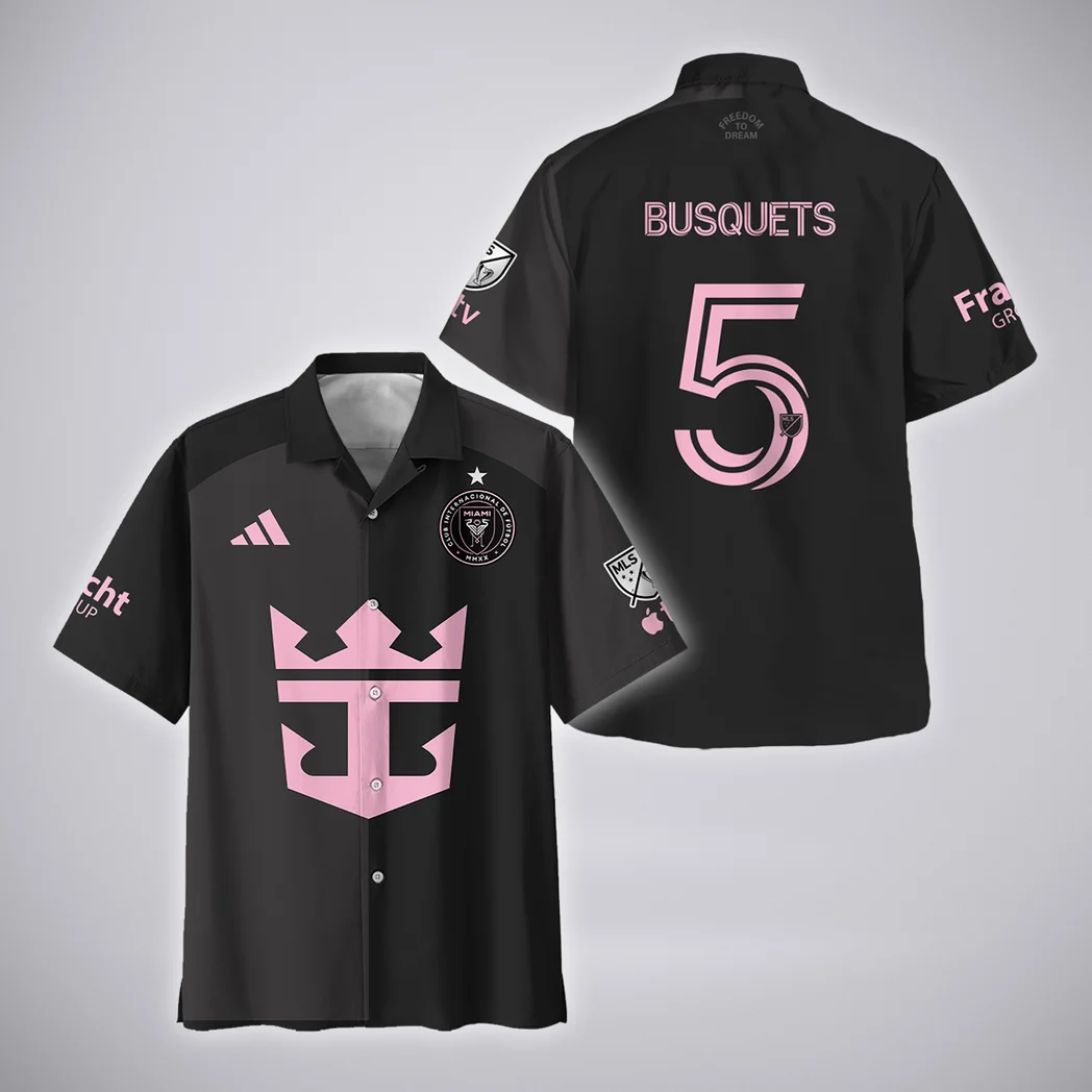 Rocco Rios Novo Inter Miami Hawaiian Shirt Champions MLS 2025, Fan Vibe Button Shirt HVN1420RR