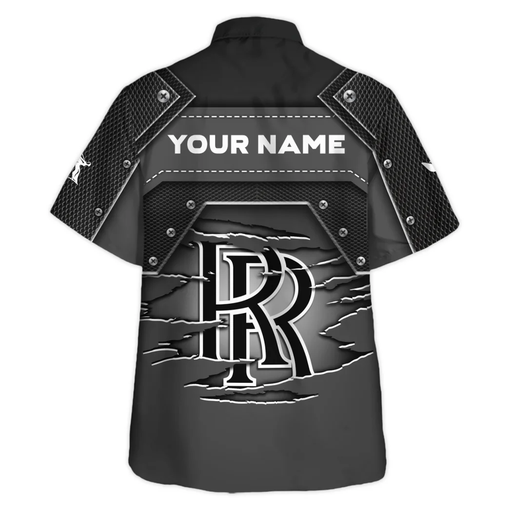 Rolls Royce Hawaiian Shirt, Gearhead Style Button Shirt HVN1401RR
