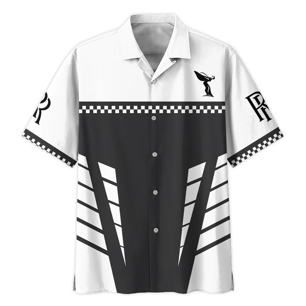 Rolls Royce Hawaiian Shirt, Performance Gear Button Shirt HVN1385RR