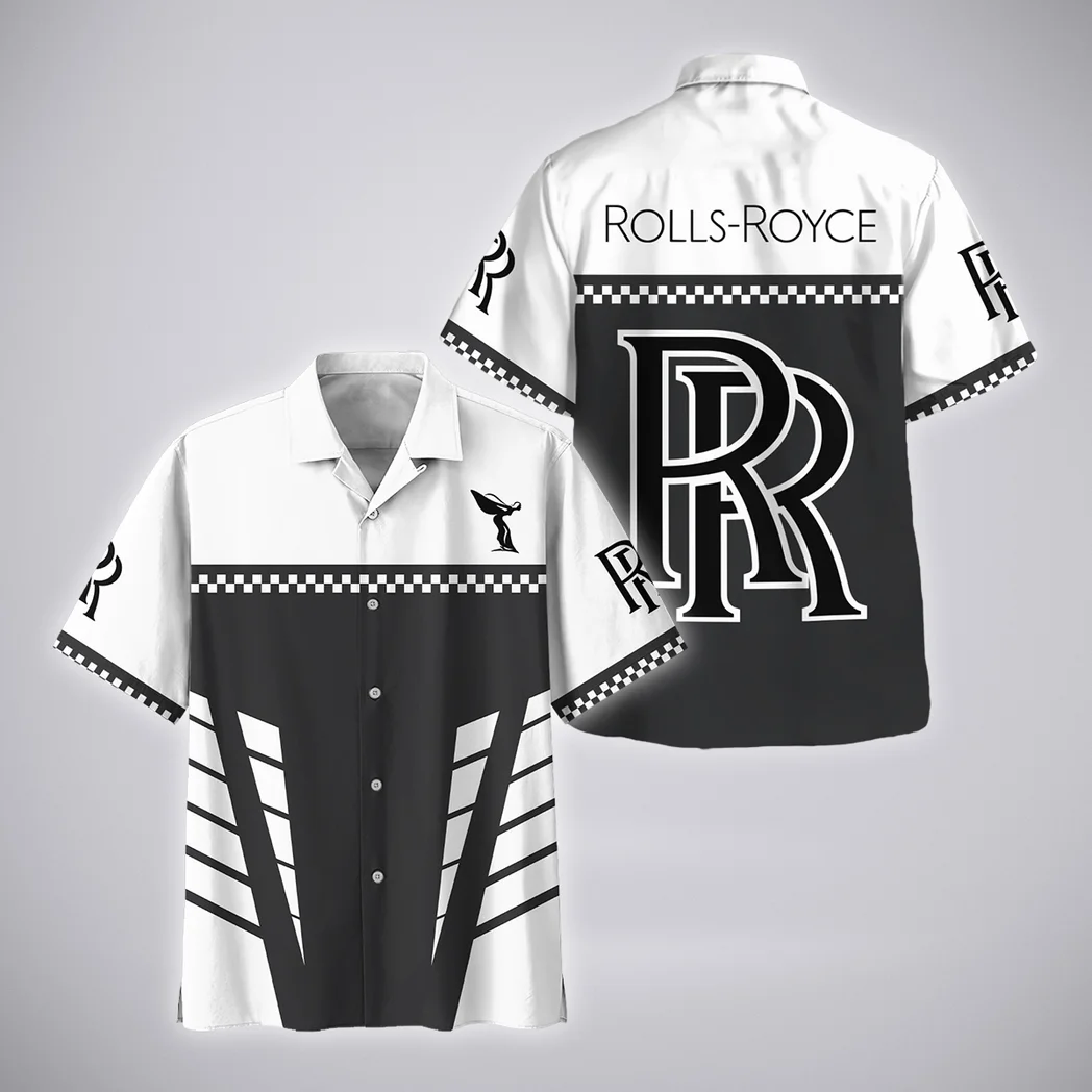 Rolls Royce Hawaiian Shirt, Performance Gear Button Shirt HVN1385RR