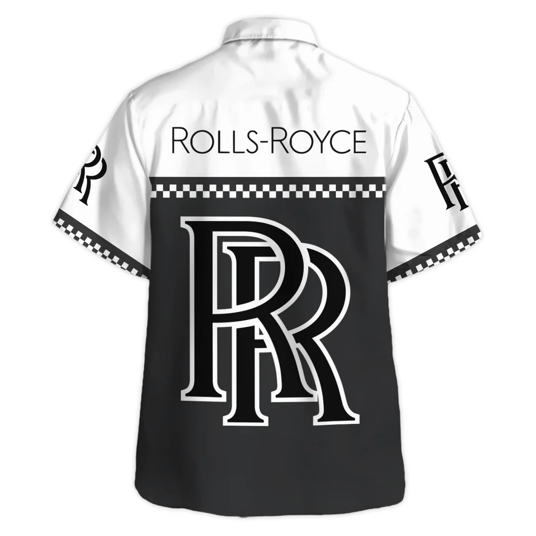 Rolls Royce Hawaiian Shirt, Performance Gear Button Shirt HVN1385RR