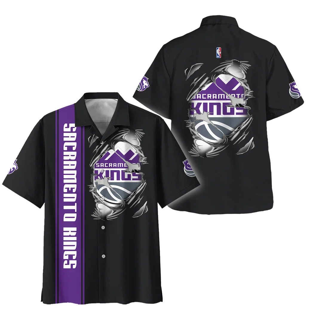 Sacramento Kings Hawaiian Shirt Fan Edition Design, Victory Vibe Button Shirt HVN1579SK