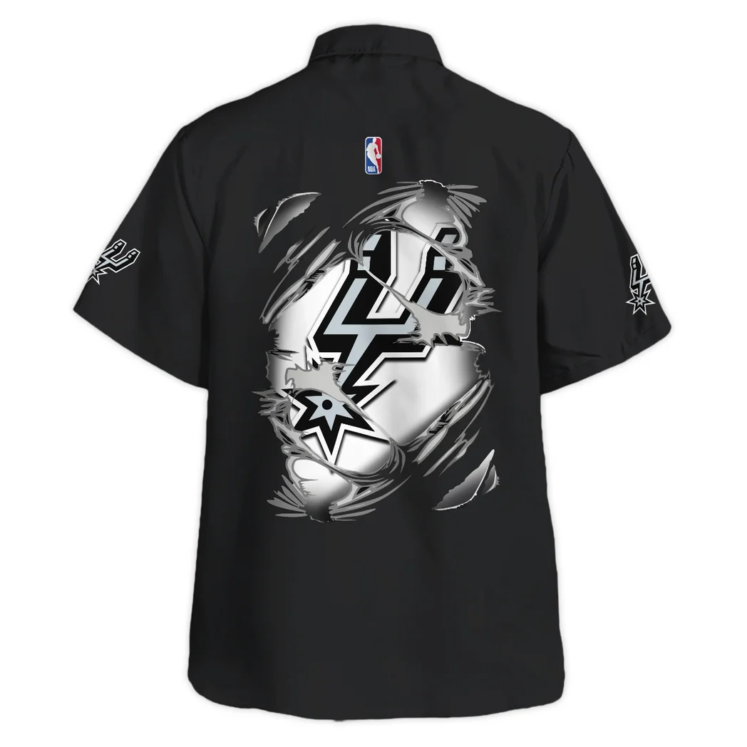 San Antonio Spurs Hawaiian Shirt Fan Edition Design, Bold Spirit Button Shirt HVN1579SAS
